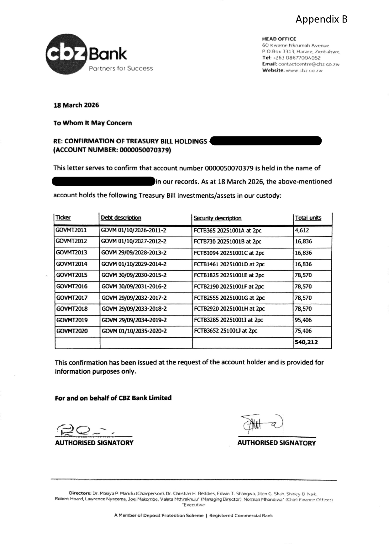 Official Document Page 4